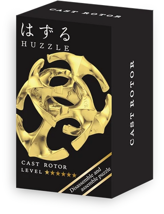 Huzzle Cast Rotor - Gold - De Dondersteen