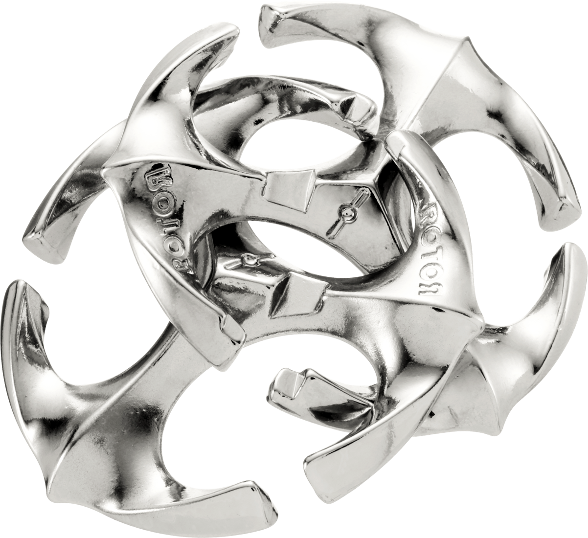 Huzzle Cast Rotor - Silver - De Dondersteen