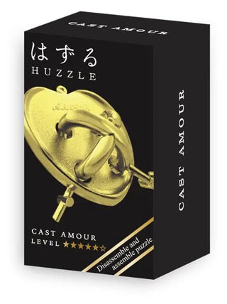 Huzzle Cast Amour Gold***** mini - De Dondersteen