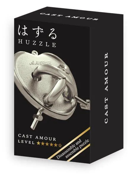 Huzzle Cast Amour Silver***** mini - De Dondersteen