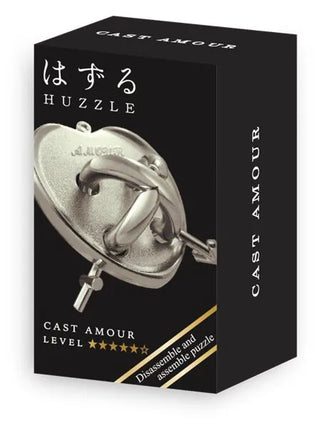 Huzzle Cast Amour Silver***** mini - De Dondersteen