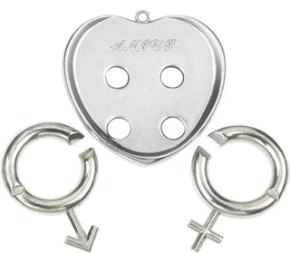 Huzzle Cast Amour Silver***** mini - De Dondersteen