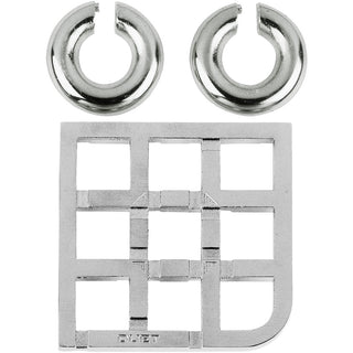 Huzzle Cast Duet Silver***** mini - De Dondersteen