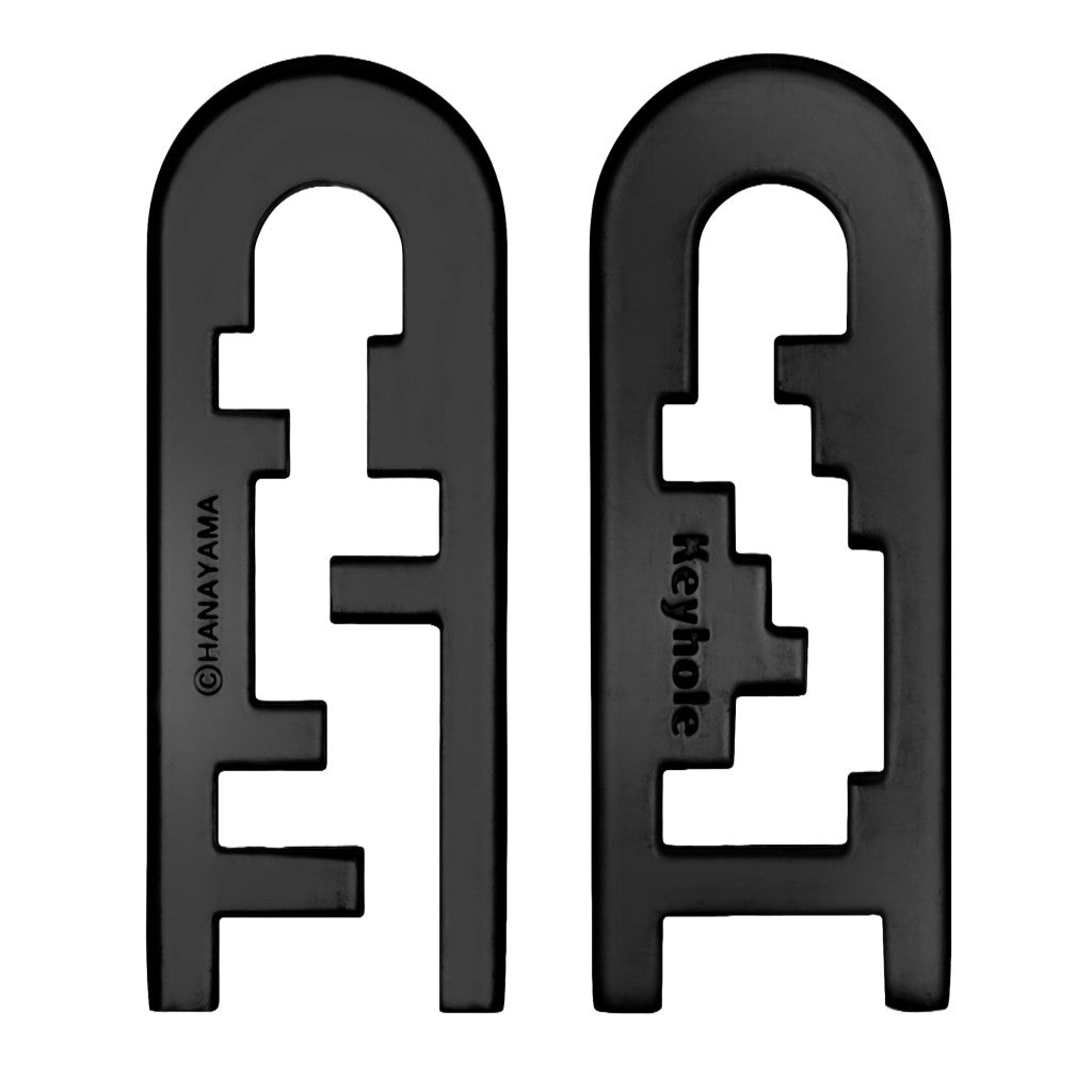 Huzzle Cast Keyhole black**** mini
