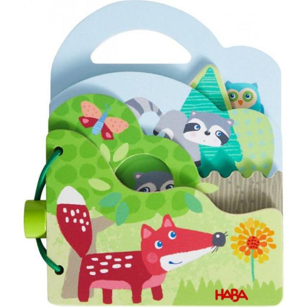 Houten Babyboek Bosdieren