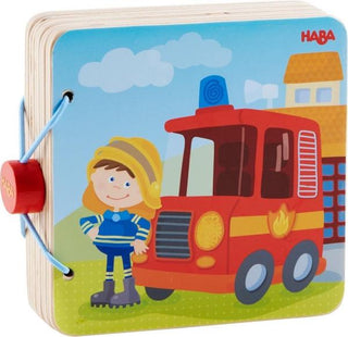 Houten Babyboek - Brandweer - De Dondersteen