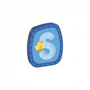 Houten Letter - S - De Dondersteen