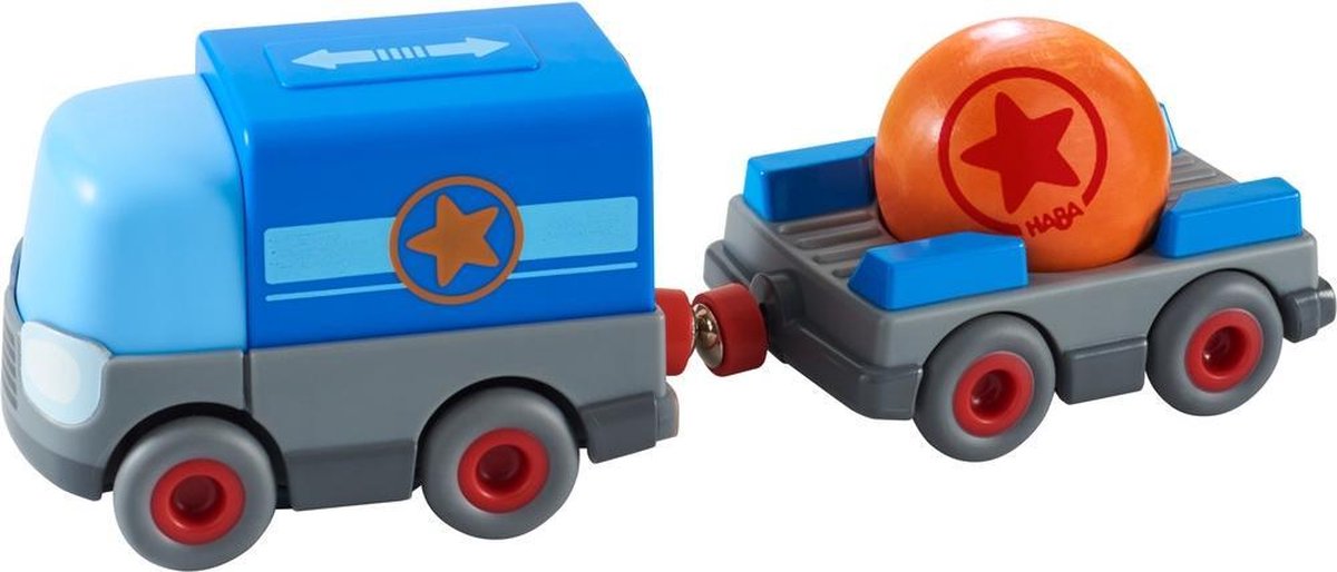 Kullerbü - Vrachtwagen met Aanhangwagen, Op Batterijen - De Dondersteen