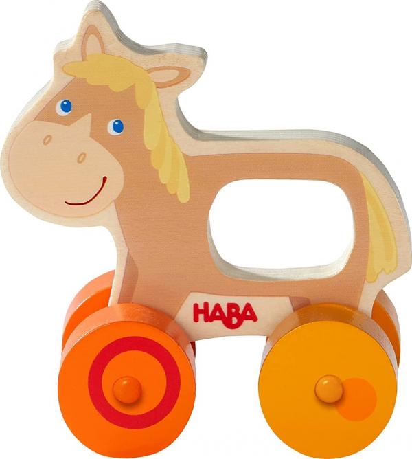 Houten Duwfiguur - Paard