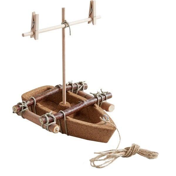 Terra Kids - Bouwpakket Kurken boot - De Dondersteen