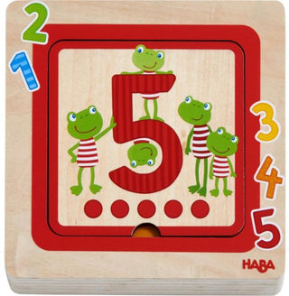 Houten Puzzel - Cijfervrienden - De Dondersteen