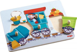 Inlegpuzzel - Trein - De Dondersteen