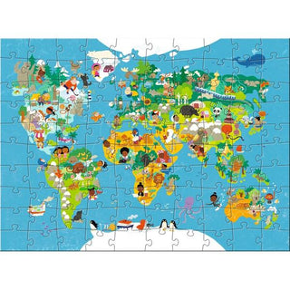 Puzzel - Wereldkaart - De Dondersteen