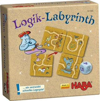 Supermini Spel - Logik Labyrint (Duitse verpakking met Nederlandse handleiding) - De Dondersteen