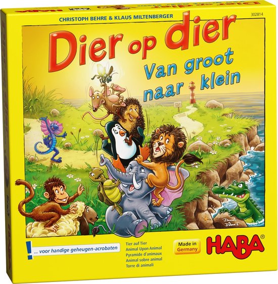 Dier op dier - Van groot naar klein