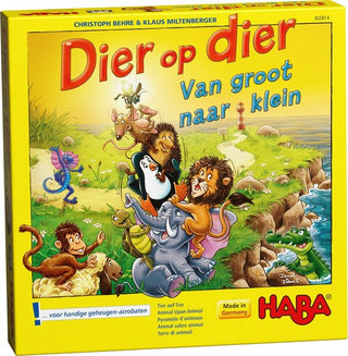 Dier op dier - Van groot naar klein - De Dondersteen