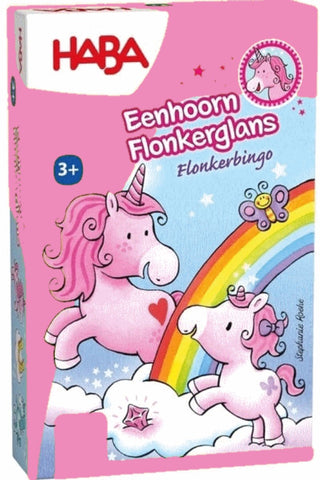 Eenhoorn Flonkerglans - Flonkerbingo - De Dondersteen