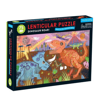 75 Piece Lenticular - Dinosaur Roar - De Dondersteen