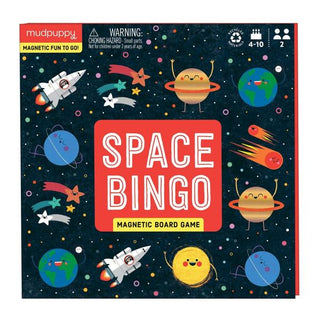 Magnetic Board Game - Space Bingo - De Dondersteen