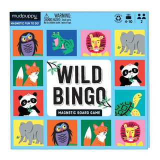 Magnetic Board Game - Wild Bingo - De Dondersteen