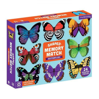 Shaped Memory Match - Butterflies - De Dondersteen