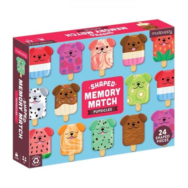 Shaped Memory Match - Pupsicles