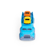 Dubbeldekker Bus met 3 Auto's