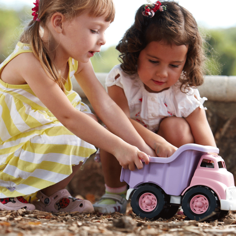 Dump wagen (roze)