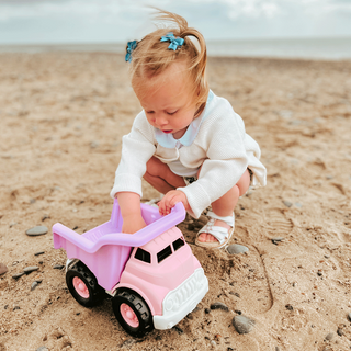 Dump wagen (roze) - De Dondersteen