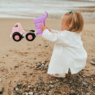 Dump wagen (roze) - De Dondersteen