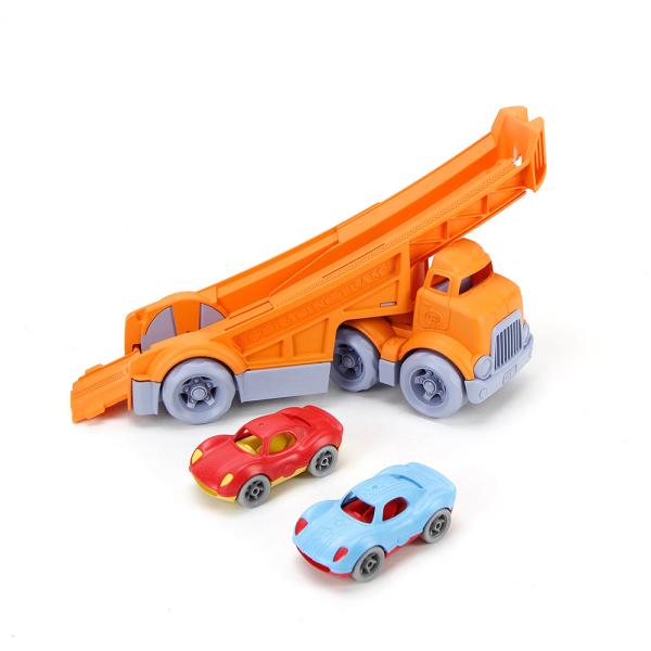 Race Truck met 2 Racers