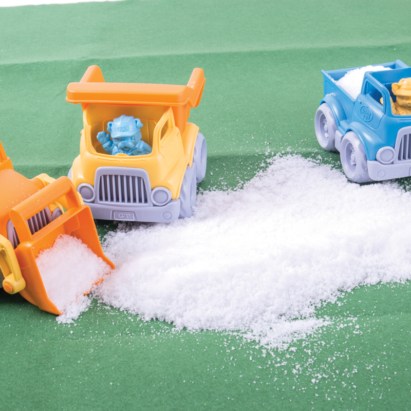 Scooper construction truck