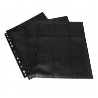 Blackfire 18-Pocket Top-loading Black Album Pages - De Dondersteen