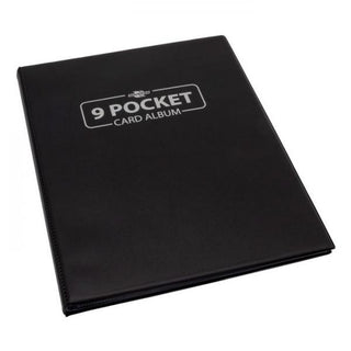 Blackfire 9 Pocket Card Album Black - De Dondersteen