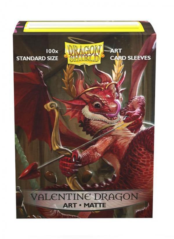 Dragon Shield Sleeves Matte Art Valentine