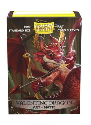 Dragon Shield Sleeves Matte Art Valentine - De Dondersteen