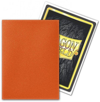 Dragon Shield Sleeves Matte Tangerine - De Dondersteen