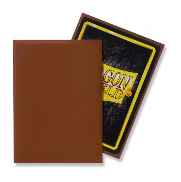 Dragon Shield Sleeves Matte Umber