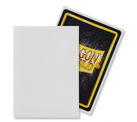 Dragon Shield Sleeves White Matte - De Dondersteen