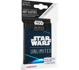Gamegenic - Star Wars: Unlimited Art Sleeves - Space Blue - De Dondersteen