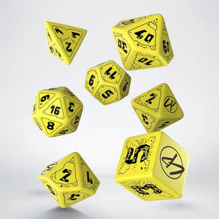 The Cyberpunk RPG Red Dice Set Danger Zone - De Dondersteen