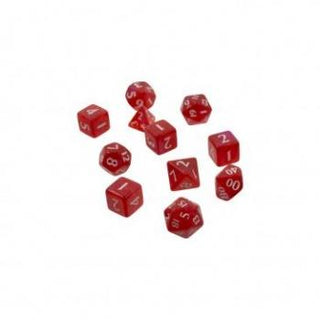 UP - Eclipse 11 Dice Set: Apple Red - De Dondersteen