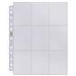 UP - Platinum 9-Pocket Pages (11 Hole) Display (100 Pages) - De Dondersteen