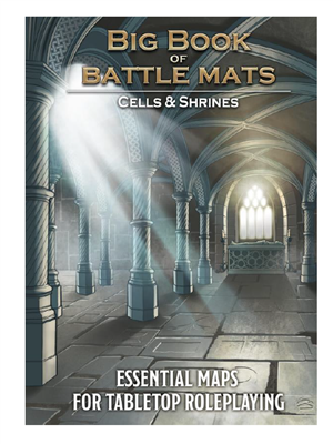 Big Book of Battle Mats Cells & Shrines - De Dondersteen