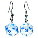 Switch Hook Earrings Borealis Icicle Mini-Poly D20 - De Dondersteen 2 image