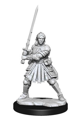 D&D Frameworks: Human Fighter Female - De Dondersteen