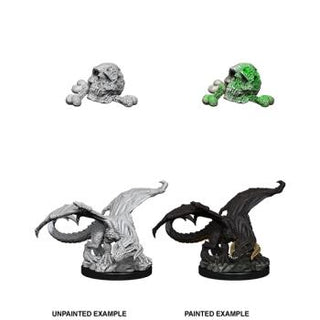 D&D Nolzur's Marvelous Miniatures - Black Dragon Wyrmling - De Dondersteen