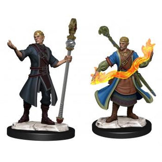 D&D Nolzur's Marvelous Miniatures: Half-Elf Wizard Male - De Dondersteen