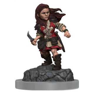 D&D Nolzur's Marvelous Miniatures: Halfling Rogue Female - De Dondersteen