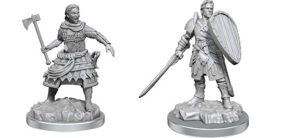 D&D Nolzur's Marvelous Miniatures: Human Fighters - EN - De Dondersteen
